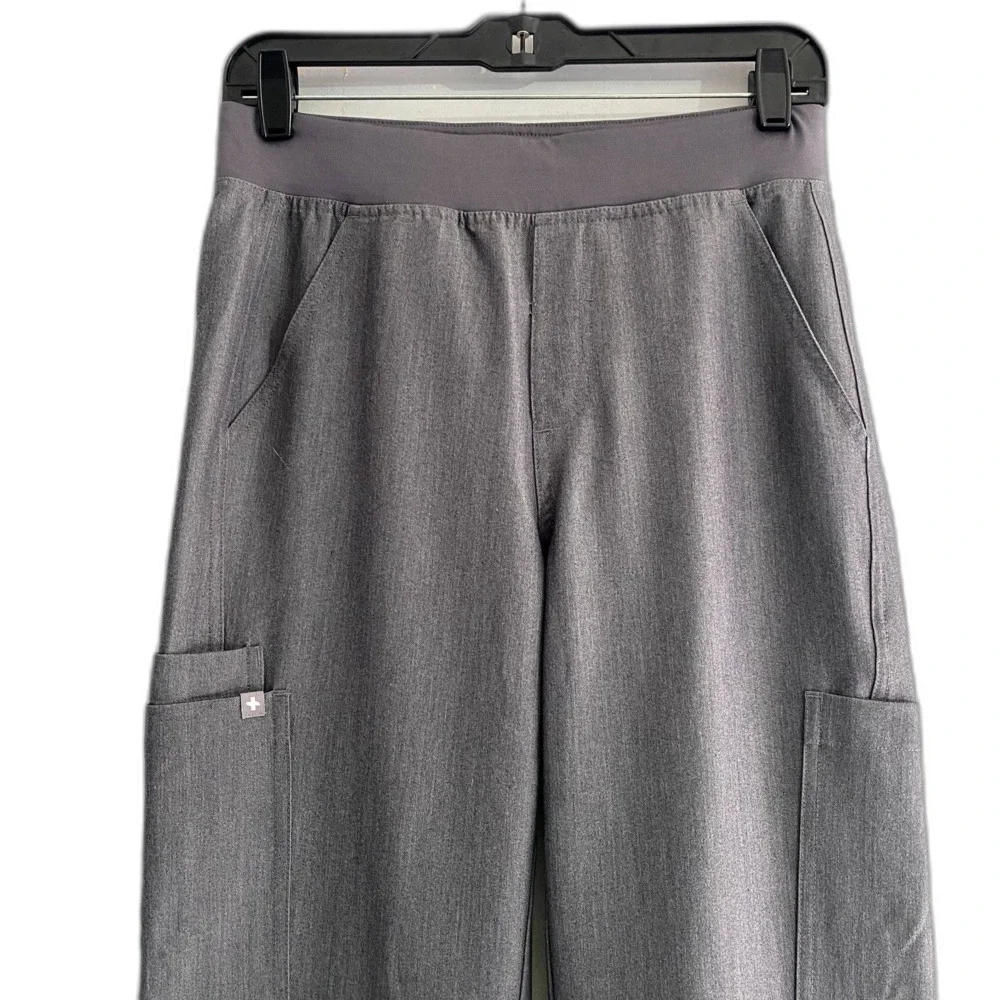 Figs Technical Collection Men's Axim Cargo Scrub Pants Charcoal Gray Size XS‎